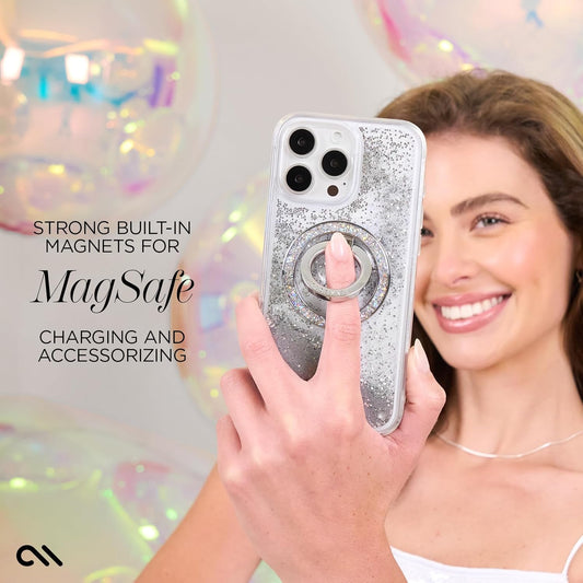 Case-Mate - Waterfall Case for Apple iPhone 16 Pro Max - Silver